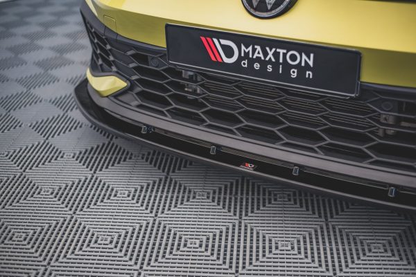 Volkswagen Golf GTI ClubSport Mk8 - Lâmina frontal V.4 | VW-GO-8-GTI-CS-FD4G | Produto Maxton Design distribuído por Unicartuning. Volkswagen Golf GTI ClubSport Mk8 - Lâmina frontal V.4 | VW-GO-8-GTI-CS-FD4G | Produto Maxton Design distribuído por Unicartuning.
