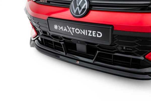 Volkswagen Golf GTI ClubSport Mk8 (facelift) - Lâmina frontal V.4 | VW-GO-8F-GTI-CS-FD4G | Produto Maxton Design distribuído por Unicartuning. Volkswagen Golf GTI ClubSport Mk8 (facelift) - Lâmina frontal V.4 | VW-GO-8F-GTI-CS-FD4G | Produto Maxton Design distribuído por Unicartuning.