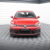 Volkswagen Golf GTI / GTE / Gtd / R-line Mk8 - Lâmina frontal V.4 | VW-GO-8-GTI-FD4G | Produto Maxton Design distribuído por Unicartuning.