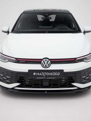 Volkswagen Golf GTI / GTE / R-line Mk8 (facelift) - Lâmina frontal V.4 | VW-GO-8F-GTI-FD4G | Produto Maxton Design distribuído por Unicartuning. Volkswagen Golf GTI / GTE / R-line Mk8 (facelift) - Lâmina frontal V.4 | VW-GO-8F-GTI-FD4G | Produto Maxton Design distribuído por Unicartuning.