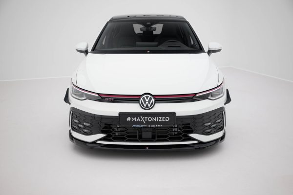 Volkswagen Golf GTI / GTE / R-line Mk8 (facelift) - Lâmina frontal V.4 | VW-GO-8F-GTI-FD4G | Produto Maxton Design distribuído por Unicartuning. Volkswagen Golf GTI / GTE / R-line Mk8 (facelift) - Lâmina frontal V.4 | VW-GO-8F-GTI-FD4G | Produto Maxton Design distribuído por Unicartuning.