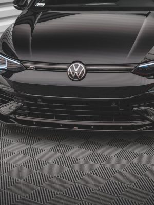 Volkswagen Golf R Mk8 - Lâmina frontal V.4 | VW-GO-8-R-FD4G | Produto Maxton Design distribuído por Unicartuning. Volkswagen Golf R Mk8 - Lâmina frontal V.4 | VW-GO-8-R-FD4G | Produto Maxton Design distribuído por Unicartuning.