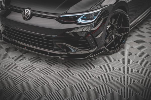 Volkswagen Golf R Mk8 - Lâmina frontal V.4 | VW-GO-8-R-FD4G | Produto Maxton Design distribuído por Unicartuning. Volkswagen Golf R Mk8 - Lâmina frontal V.4 | VW-GO-8-R-FD4G | Produto Maxton Design distribuído por Unicartuning.