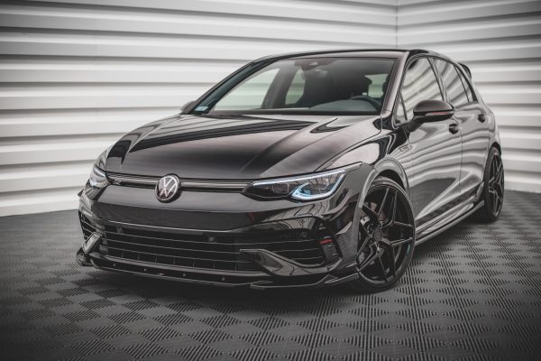 Volkswagen Golf R Mk8 - Lâmina frontal V.4 | VW-GO-8-R-FD4G | Produto Maxton Design distribuído por Unicartuning. Volkswagen Golf R Mk8 - Lâmina frontal V.4 | VW-GO-8-R-FD4G | Produto Maxton Design distribuído por Unicartuning.