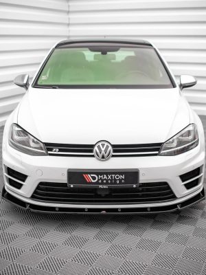 Volkswagen Golf R / R-line Mk7 - Lâmina frontal V.4 | VW-GO-7-R-FD4G | Produto Maxton Design distribuído por Unicartuning.