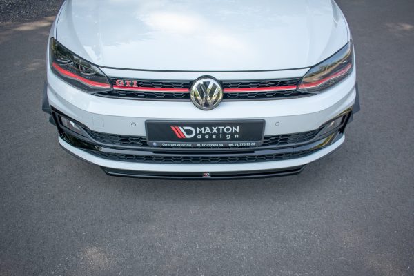 Volkswagen Polo GTI / R-line Mk6 - Lâmina frontal V.4 | VW-PO-6-GTI-FD4G | Produto Maxton Design distribuído por Unicartuning. Volkswagen Polo GTI / R-line Mk6 - Lâmina frontal V.4 | VW-PO-6-GTI-FD4G | Produto Maxton Design distribuído por Unicartuning.