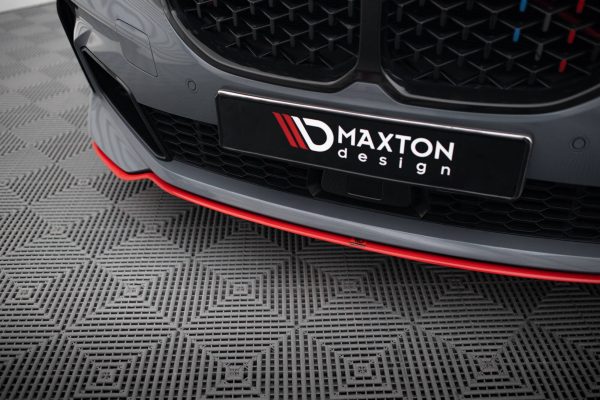 BMW 1 F40 Pack M/ M135i - Lâmina frontal V.4 | BM-1-40-MPACK-FD4RED | Produto Maxton Design distribuído por Unicartuning. BMW 1 F40 Pack M/ M135i - Lâmina frontal V.4 | BM-1-40-MPACK-FD4RED | Produto Maxton Design distribuído por Unicartuning.