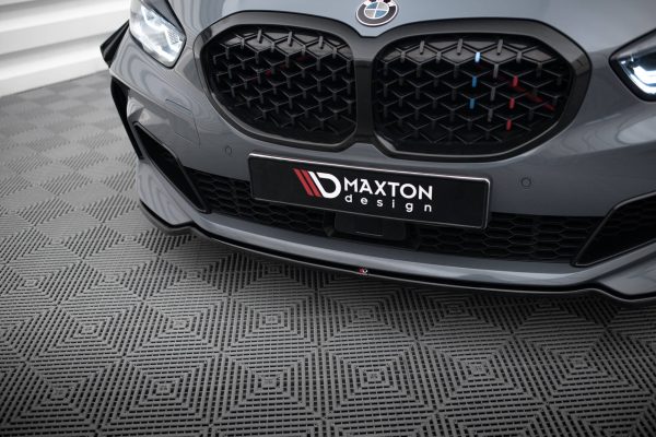 BMW 1 F40 Pack M/ M135i - Lâmina frontal V.4 | BM-1-40-MPACK-FD4G | Produto Maxton Design distribuído por Unicartuning.
