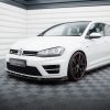 Volkswagen Golf R / R-line Mk7 - Lâmina frontal V.5 + Splitters | VW-GO-7-R-FD5G+FSF1B | Produto Maxton Design distribuído por Unicartuning.