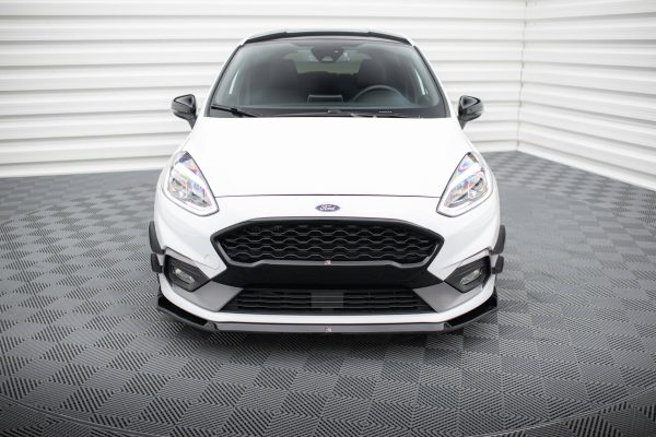 Ford Fiesta Mk8 ST / ST-line - Lâmina frontal V.5 | FO-FI-8-ST-FD2G | Produto Maxton Design distribuído por Unicartuning. Ford Fiesta Mk8 ST / ST-line - Lâmina frontal V.5 | FO-FI-8-ST-FD2G | Produto Maxton Design distribuído por Unicartuning.