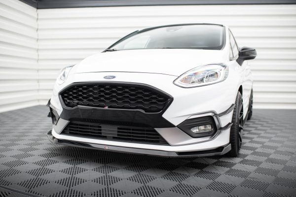 Ford Fiesta Mk8 ST / ST-line - Lâmina frontal V.5 | FO-FI-8-ST-FD2G | Produto Maxton Design distribuído por Unicartuning. Ford Fiesta Mk8 ST / ST-line - Lâmina frontal V.5 | FO-FI-8-ST-FD2G | Produto Maxton Design distribuído por Unicartuning.