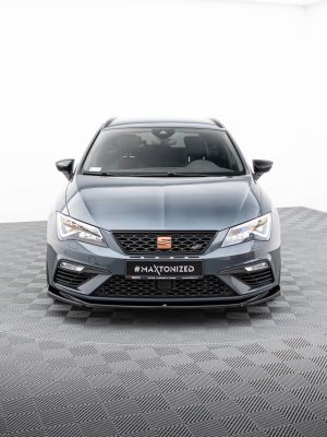 Seat Leon Cupra / FR Mk3 Fl - Lâmina frontal V.5 | SE-LE-3F-CU-FD5G | Produto Maxton Design distribuído por Unicartuning. Seat Leon Cupra / FR Mk3 Fl - Lâmina frontal V.5 | SE-LE-3F-CU-FD5G | Produto Maxton Design distribuído por Unicartuning.