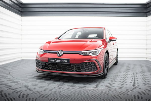 Volkswagen Golf GTI / GTE / Gtd / R-line Mk8 - Lâmina frontal V.5 | VW-GO-8-GTI-FD5G | Produto Maxton Design distribuído por Unicartuning. Volkswagen Golf GTI / GTE / Gtd / R-line Mk8 - Lâmina frontal V.5 | VW-GO-8-GTI-FD5G | Produto Maxton Design distribuído por Unicartuning.