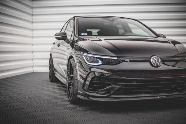 Volkswagen Golf R Mk8 - Lâmina frontal V.5 | VW-GO-8-R-FD5G | Produto Maxton Design distribuído por Unicartuning. Volkswagen Golf R Mk8 - Lâmina frontal V.5 | VW-GO-8-R-FD5G | Produto Maxton Design distribuído por Unicartuning.