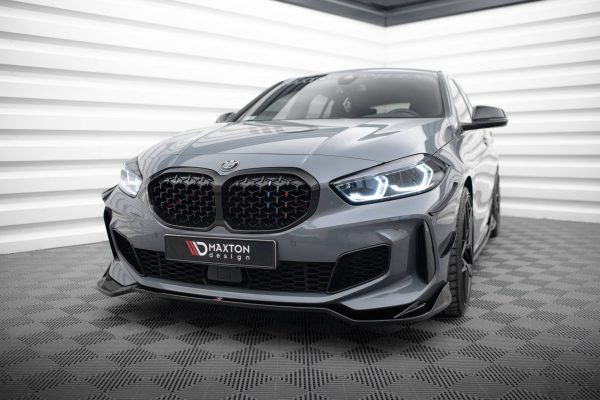 BMW 1 F40 Pack M / M135i - Lâmina frontal V.5 | BM-1-40-M-FD1G | Produto Maxton Design distribuído por Unicartuning. BMW 1 F40 Pack M / M135i - Lâmina frontal V.5 | BM-1-40-M-FD1G | Produto Maxton Design distribuído por Unicartuning.