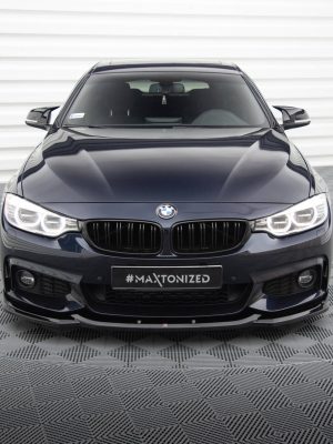 BMW 4 Coupé / Gran Coupé / Cabrio Pack M F32 / F36 / F33 - Lâmina frontal V.6 | BM-4-F36-GC-MPACK-FD2G | Produto Maxton Design distribuído por Unicartuning.