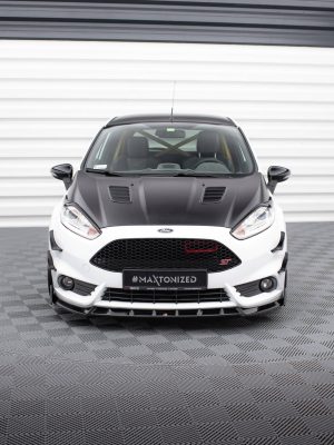Ford Fiesta 7 ST (facelift) - Lâmina frontal V.6 + Splitters | FO-FI-7F-ST-FD6G+FSF1B | Produto Maxton Design distribuído por Unicartuning. Ford Fiesta 7 ST (facelift) - Lâmina frontal V.6 + Splitters | FO-FI-7F-ST-FD6G+FSF1B | Produto Maxton Design distribuído por Unicartuning.