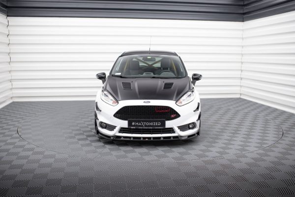 Ford Fiesta 7 ST (facelift) - Lâmina frontal V.6 + Splitters | FO-FI-7F-ST-FD6G+FSF1B | Produto Maxton Design distribuído por Unicartuning. Ford Fiesta 7 ST (facelift) - Lâmina frontal V.6 + Splitters | FO-FI-7F-ST-FD6G+FSF1B | Produto Maxton Design distribuído por Unicartuning.