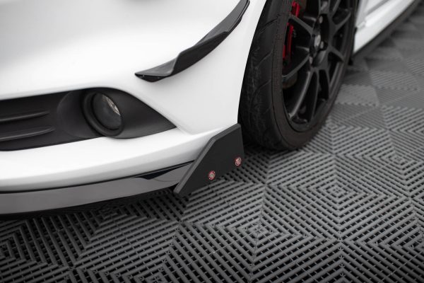 Ford Fiesta 7 ST (facelift) - Lâmina frontal V.6 + Splitters | FO-FI-7F-ST-FD6G+FSF1B | Produto Maxton Design distribuído por Unicartuning. Ford Fiesta 7 ST (facelift) - Lâmina frontal V.6 + Splitters | FO-FI-7F-ST-FD6G+FSF1B | Produto Maxton Design distribuído por Unicartuning.