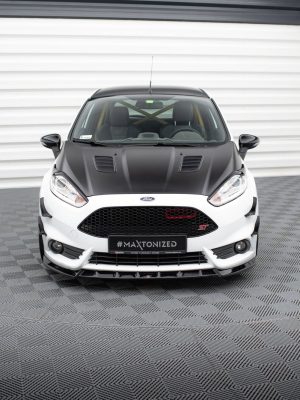 Ford Fiesta ST Mk7 (facelift) - Lâmina frontal V.6 | FO-FI-7F-ST-FD6G | Produto Maxton Design distribuído por Unicartuning.