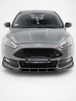 Ford Focus ST-line Mk3 Fl - Lâmina frontal V.6 | FO-FO-3F-ST-FD6G | Produto Maxton Design distribuído por Unicartuning. Ford Focus ST-line Mk3 Fl - Lâmina frontal V.6 | FO-FO-3F-ST-FD6G | Produto Maxton Design distribuído por Unicartuning.