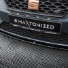 Seat Leon Cupra / FR Mk3 Fl - Lâmina frontal V.6 | SE-LE-3F-CU-FD6G | Produto Maxton Design distribuído por Unicartuning.