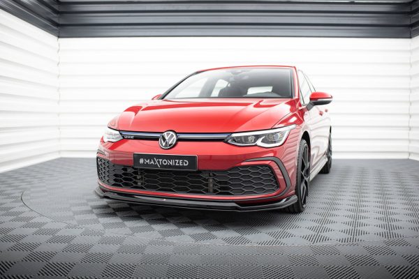 Volkswagen Golf GTI / GTE / Gtd / R-line Mk8 - Lâmina frontal V.6 | VW-GO-8-GTI-FD6G+FD6RG | Produto Maxton Design distribuído por Unicartuning. Volkswagen Golf GTI / GTE / Gtd / R-line Mk8 - Lâmina frontal V.6 | VW-GO-8-GTI-FD6G+FD6RG | Produto Maxton Design distribuído por Unicartuning.