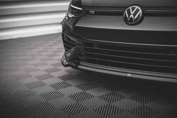 Volkswagen Golf R Mk8 - Lâmina frontal V.6 | VW-GO-8-R-FD6G | Produto Maxton Design distribuído por Unicartuning. Volkswagen Golf R Mk8 - Lâmina frontal V.6 | VW-GO-8-R-FD6G | Produto Maxton Design distribuído por Unicartuning.