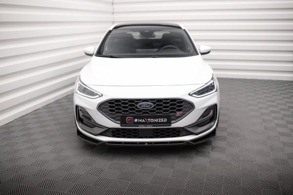 Ford Focus ST / ST-line Mk4 - Lâmina frontal V.7 | FO-FO-4-ST-FD1G | Produto Maxton Design distribuído por Unicartuning.