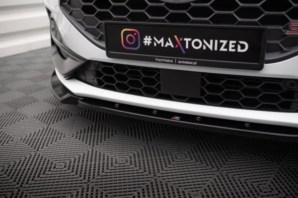 Ford Focus ST / ST-line Mk4 - Lâmina frontal V.7 | FO-FO-4-ST-FD1G | Produto Maxton Design distribuído por Unicartuning.