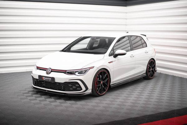 Volkswagen Golf GTI Mk8 - Lâmina frontal V.7 | VW-GO-8-GTI-FD7G | Produto Maxton Design distribuído por Unicartuning. Volkswagen Golf GTI Mk8 - Lâmina frontal V.7 | VW-GO-8-GTI-FD7G | Produto Maxton Design distribuído por Unicartuning.