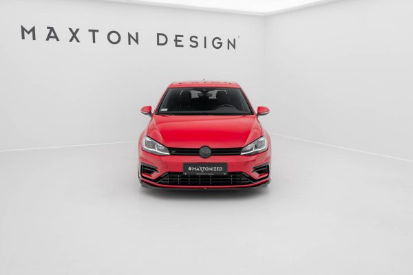 Volkswagen Golf R / R-line Mk7 (facelift) - Lâmina frontal V.7 | VW-GO-7F-R-FD7G | Produto Maxton Design distribuído por Unicartuning. Volkswagen Golf R / R-line Mk7 (facelift) - Lâmina frontal V.7 | VW-GO-7F-R-FD7G | Produto Maxton Design distribuído por Unicartuning.