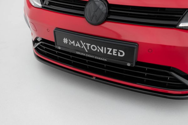 Volkswagen Golf R / R-line Mk7 (facelift) - Lâmina frontal V.7 | VW-GO-7F-R-FD7G | Produto Maxton Design distribuído por Unicartuning. Volkswagen Golf R / R-line Mk7 (facelift) - Lâmina frontal V.7 | VW-GO-7F-R-FD7G | Produto Maxton Design distribuído por Unicartuning.