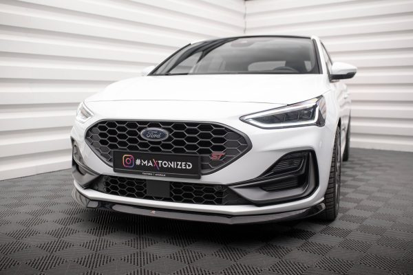 Ford Focus Hatchback ST-line Mk4 - Lâmina frontal V.8 | FO-FO-4-ST-FD2G | Produto Maxton Design distribuído por Unicartuning. Ford Focus Hatchback ST-line Mk4 - Lâmina frontal V.8 | FO-FO-4-ST-FD2G | Produto Maxton Design distribuído por Unicartuning.