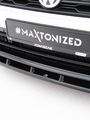 Volkswagen T-Roc R Mk1 - Lâmina frontal | VW-T-ROC-1PF-R-FD1G | Produto Maxton Design distribuído por Unicartuning. Volkswagen T-Roc R Mk1 - Lâmina frontal | VW-T-ROC-1PF-R-FD1G | Produto Maxton Design distribuído por Unicartuning.