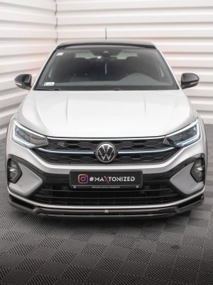 Volkswagen Taigo R-line Mk1 - Lâmina frontal | VW-TA-1-RLINE-FD1G+FD1RG | Produto Maxton Design distribuído por Unicartuning.