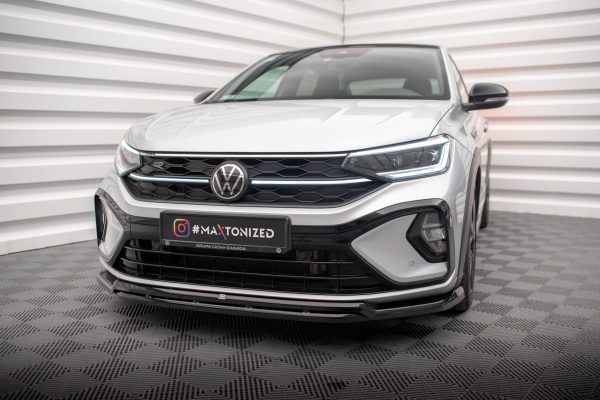 Volkswagen Taigo R-line Mk1 - Lâmina frontal | VW-TA-1-RLINE-FD1G+FD1RG | Produto Maxton Design distribuído por Unicartuning.