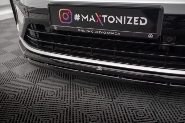 Volkswagen Taigo R-line Mk1 - Lâmina frontal | VW-TA-1-RLINE-FD1G+FD1RG | Produto Maxton Design distribuído por Unicartuning.