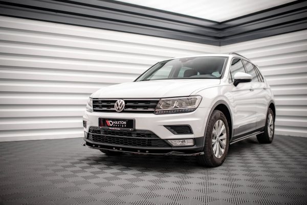 Volkswagen Tiguan R / R-line Mk2 (facelift) - Lâmina frontal | VW-TI-2-FD1G | Produto Maxton Design distribuído por Unicartuning. Volkswagen Tiguan R / R-line Mk2 (facelift) - Lâmina frontal | VW-TI-2-FD1G | Produto Maxton Design distribuído por Unicartuning.