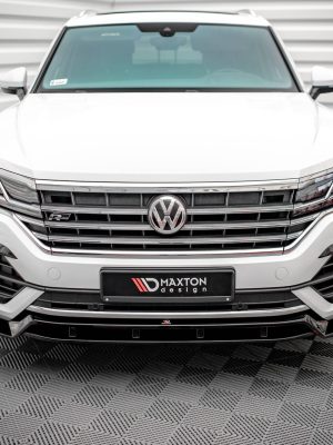 Volkswagen Touareg R-line Mk3 - Lâmina frontal | VW-TO-3-RLINE-FD1G+FD1RG | Produto Maxton Design distribuído por Unicartuning. Volkswagen Touareg R-line Mk3 - Lâmina frontal | VW-TO-3-RLINE-FD1G+FD1RG | Produto Maxton Design distribuído por Unicartuning.