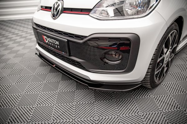 Volkswagen Up GTI - Lâmina frontal | VW-UP-1-GTI-FD1G | Produto Maxton Design distribuído por Unicartuning. Volkswagen Up GTI - Lâmina frontal | VW-UP-1-GTI-FD1G | Produto Maxton Design distribuído por Unicartuning.