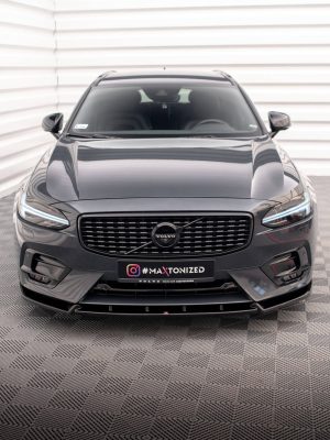 Volvo V90 / S90 R-design Mk2 - Lâmina frontal | VO-V90-2-RDESIGN-FD1G | Produto Maxton Design distribuído por Unicartuning.