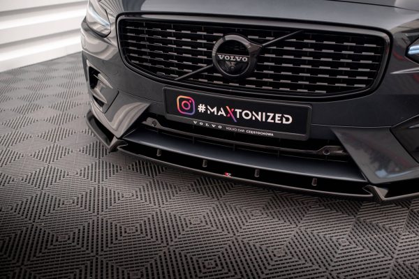 Volvo V90 / S90 R-design Mk2 - Lâmina frontal | VO-V90-2-RDESIGN-FD1G | Produto Maxton Design distribuído por Unicartuning.