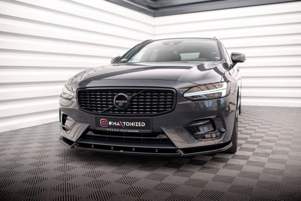 Volvo V90 / S90 R-design Mk2 - Lâmina frontal | VO-V90-2-RDESIGN-FD1G | Produto Maxton Design distribuído por Unicartuning.