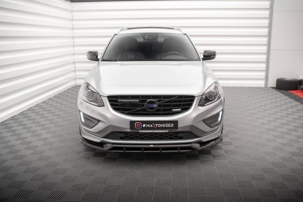 Volvo XC60 R-design Mk1 (facelift) - Lâmina frontal | VO-XC60-1F-RDESIGN-FD1G+FD1RG | Produto Maxton Design distribuído por Unicartuning. Volvo XC60 R-design Mk1 (facelift) - Lâmina frontal | VO-XC60-1F-RDESIGN-FD1G+FD1RG | Produto Maxton Design distribuído por Unicartuning.