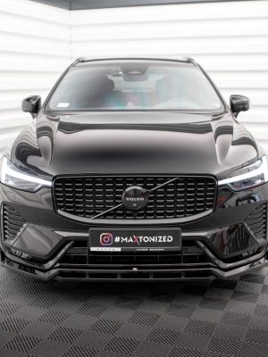 Volvo XC60 R-design Mk2 (facelift) - Lâmina frontal | VO-XC60-2F-RDESIGN-FD1G+FD1RG | Produto Maxton Design distribuído por Unicartuning. Volvo XC60 R-design Mk2 (facelift) - Lâmina frontal | VO-XC60-2F-RDESIGN-FD1G+FD1RG | Produto Maxton Design distribuído por Unicartuning.