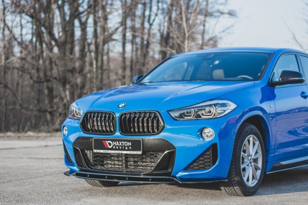 BMW X2 F39 Pack M - Lâmina frontal | BM-X2-39-MPACK-FD1G+FD1RG | Produto Maxton Design distribuído por Unicartuning.