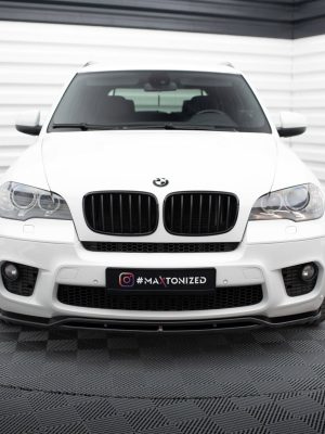 BMW X5 E70 Facelit Pack M - Lâmina frontal | BM-X5-70F-MPACK-FD1+FD1RG | Produto Maxton Design distribuído por Unicartuning.