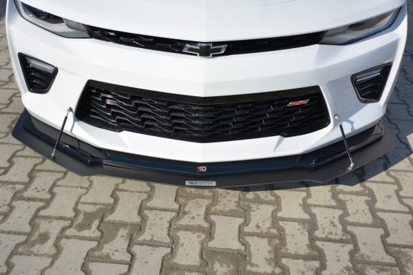 Chevrolet Camaro 6th-gen. Phase-i 2ss Coupé - Lâmina HYBRID frontal | CH-CA-6-2SS-FD2G+CNCA | Produto Maxton Design distribuído por Unicartuning.