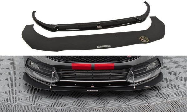 Ford Focus ST Mk3 Fl - Lâmina HYBRID frontal V.1 | FO-FO-3F-ST-CNC-FD1+CUPRAA | Produto Maxton Design distribuído por Unicartuning. Ford Focus ST Mk3 Fl - Lâmina HYBRID frontal V.1 | FO-FO-3F-ST-CNC-FD1+CUPRAA | Produto Maxton Design distribuído por Unicartuning.